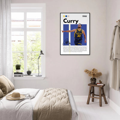 Stephen Curry Chef Curry Warriors Framed Poster Vibrantwalls