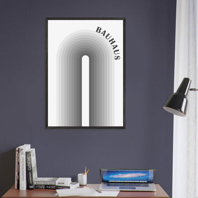 Bauhaus-Style Gradient Arch - Vibrantwalls