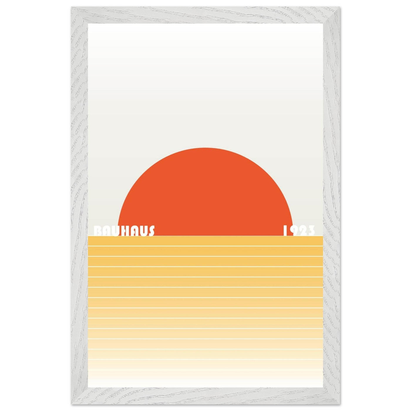 Bauhaus Sunset Abstraction - Vibrantwalls