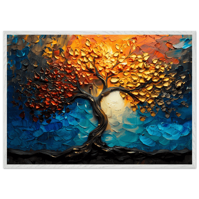 The Tree of Life Premium Wooden - Vibrantwalls