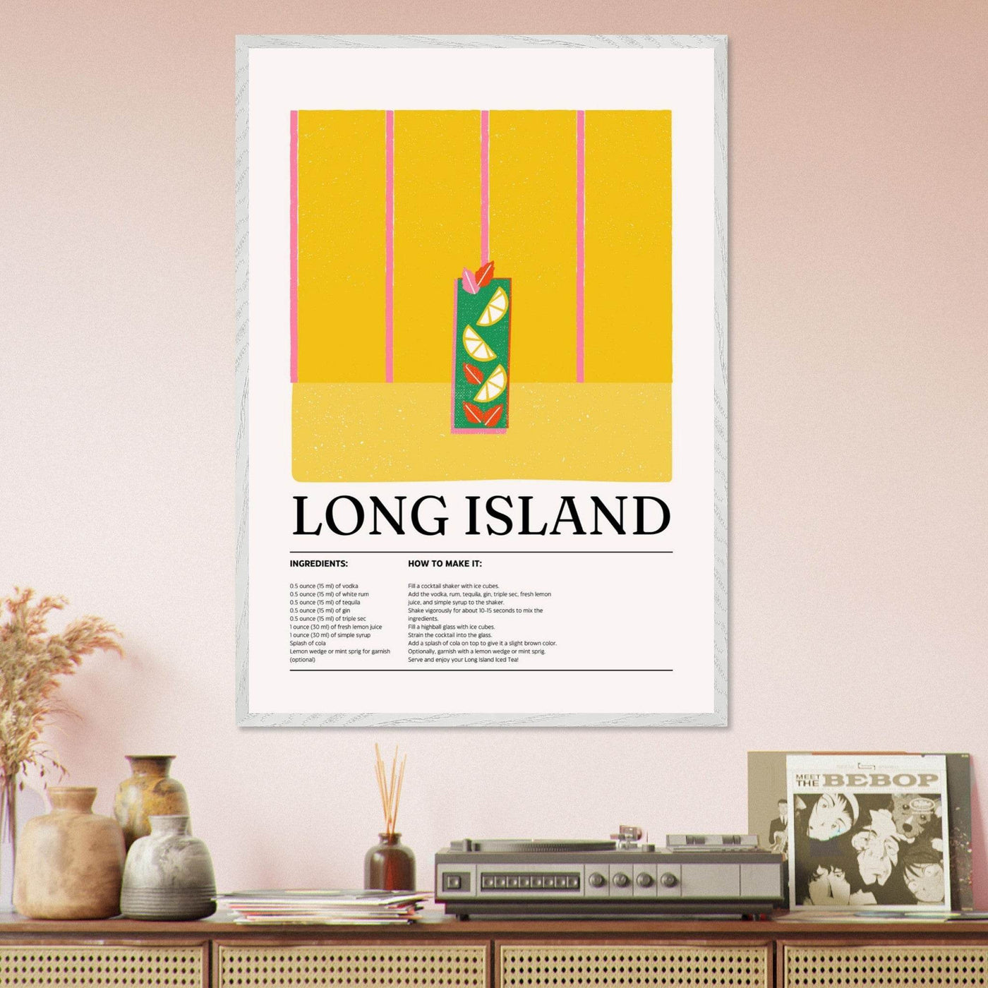 Long Island Iced Tea Recipe Party Drink - Vibrantwalls