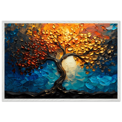 The Tree of Life Premium Wooden - Vibrantwalls