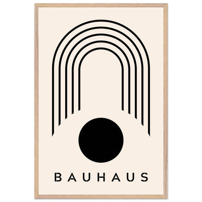 Bauhaus Black & Beige - Vibrantwalls
