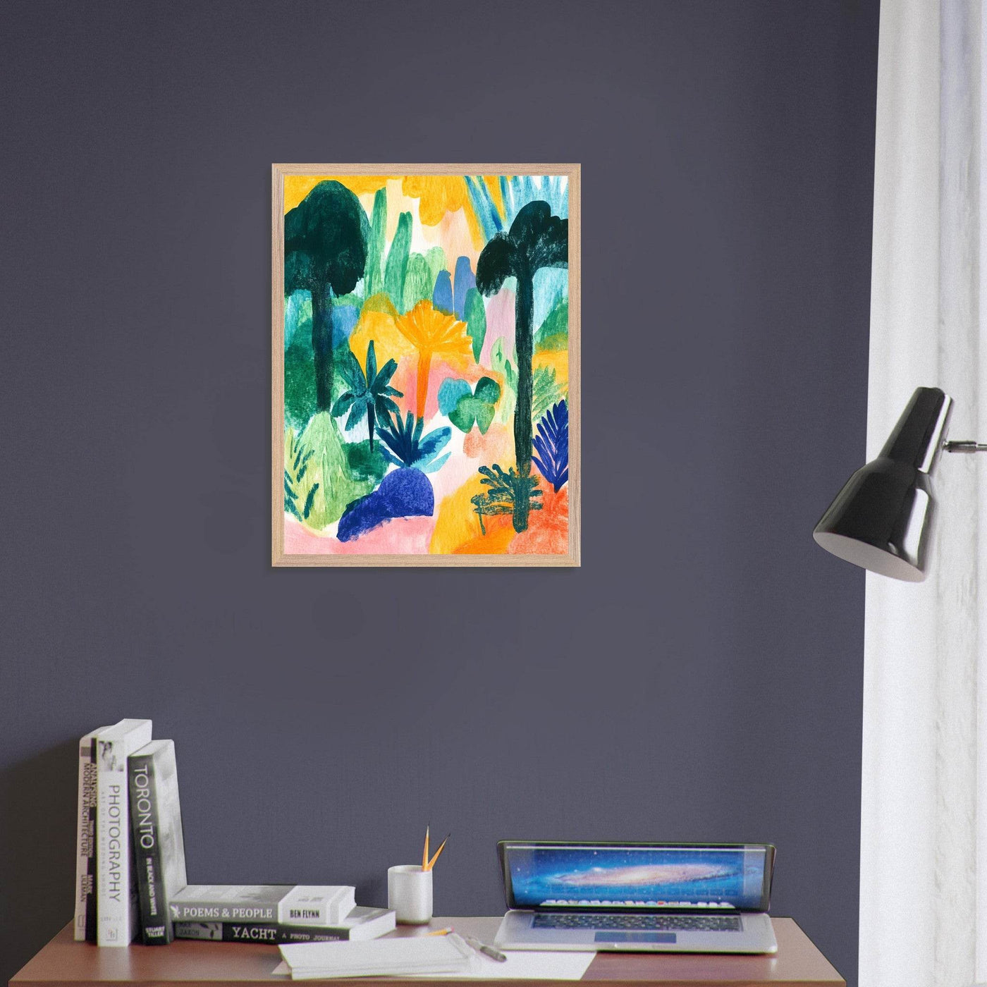 Abstract Tropical - Vibrantwalls