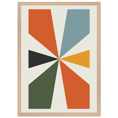 Desert Landscape - Mid-Century - Vibrantwalls