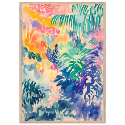 Abstract Floral - Vibrantwalls