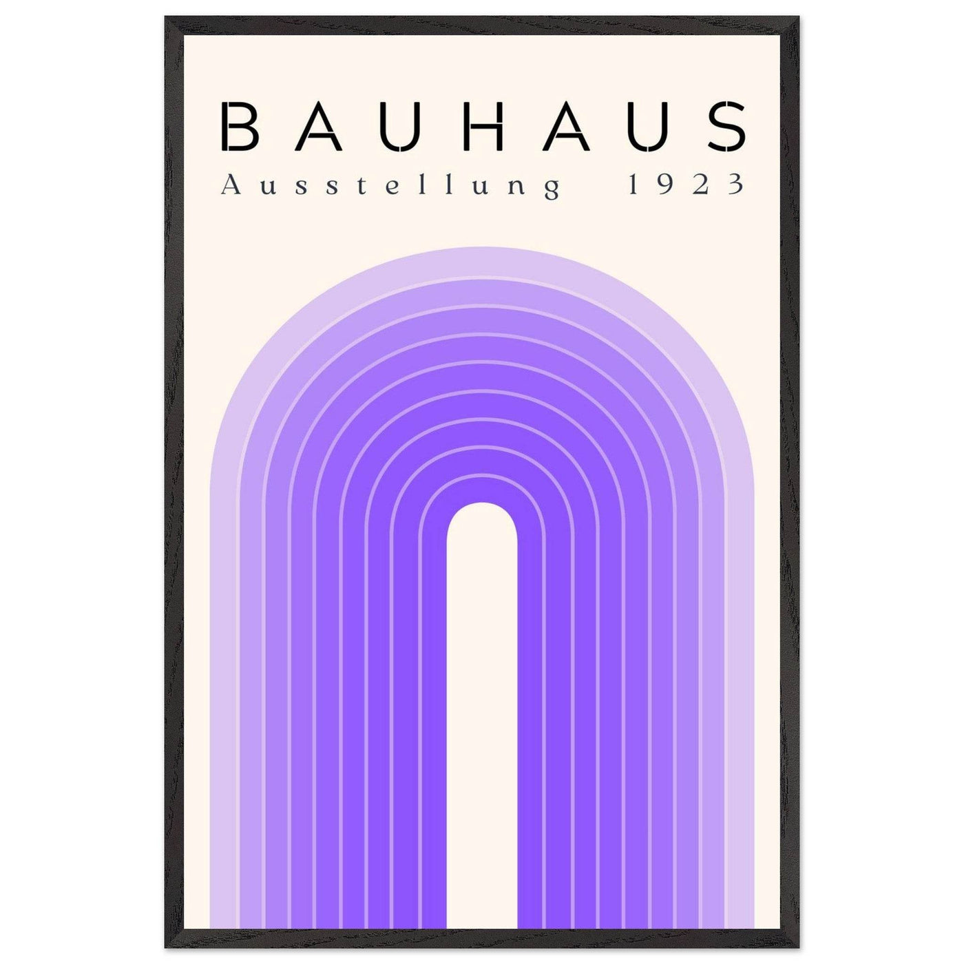 Bauhaus Ausstellung 1923 Violet - Vibrantwalls