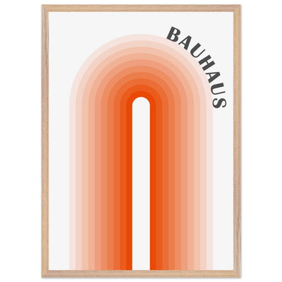 Bauhaus-Style Gradient Arch - Vibrantwalls
