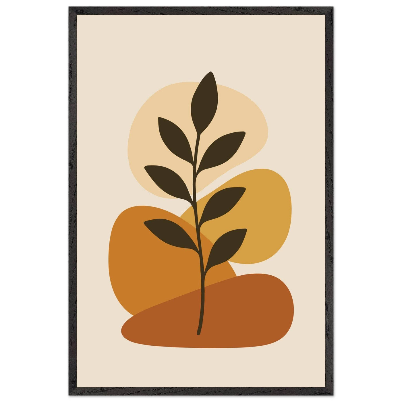 Modern Abstract Plant - Vibrantwalls
