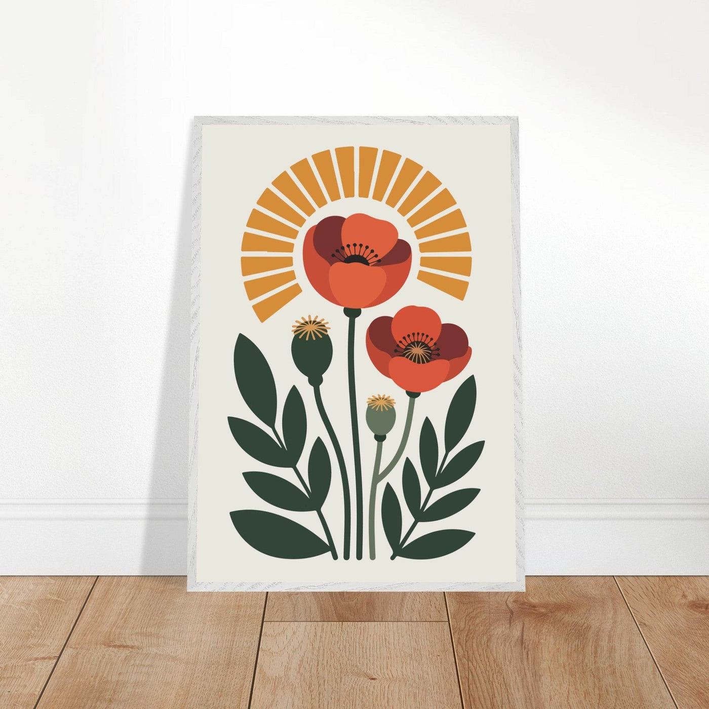 Floral Sunshine - Vibrantwalls