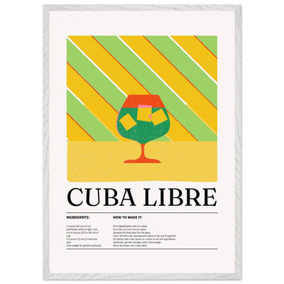 Cuba Libre Cocktail Recipe - Vibrantwalls