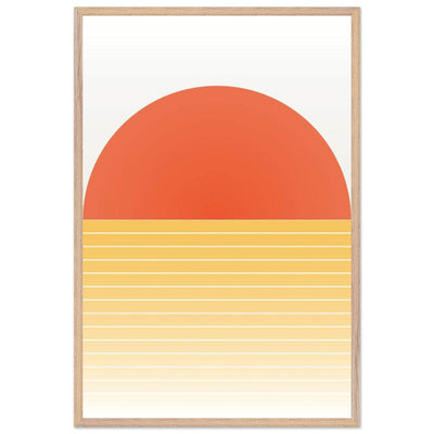 Bauhaus Sunset 1923 - Vibrantwalls