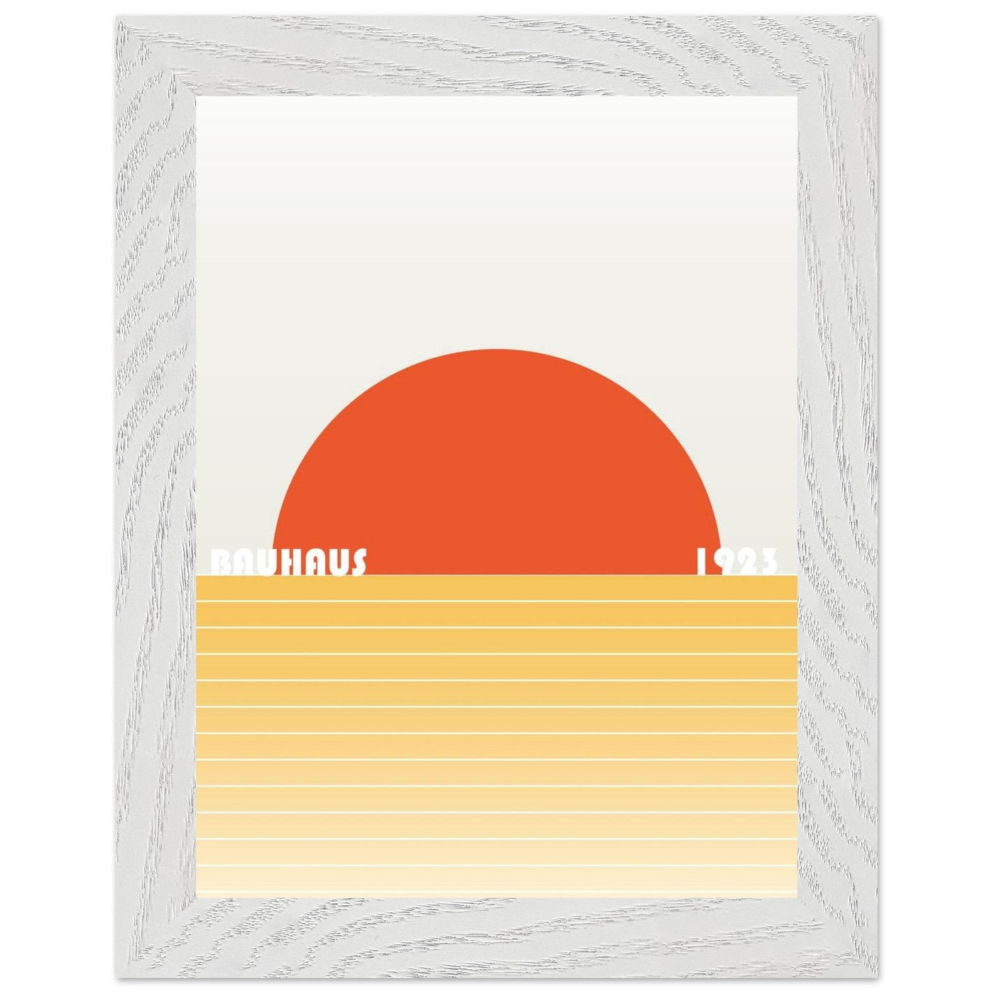 Bauhaus Sunset Abstraction - Vibrantwalls