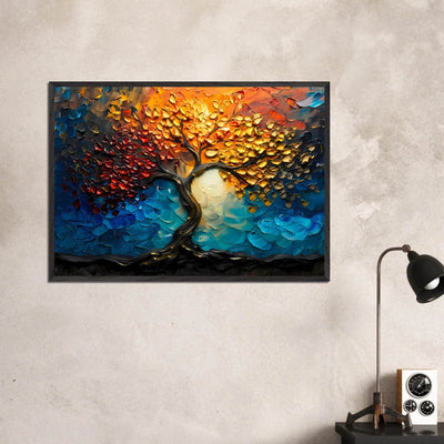 The Tree of Life Premium Wooden - Vibrantwalls