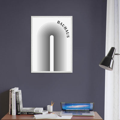 Bauhaus-Style Gradient Arch - Vibrantwalls