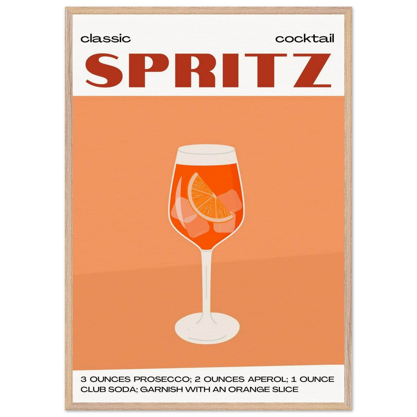 Classic Spritz Cocktail - Vibrantwalls