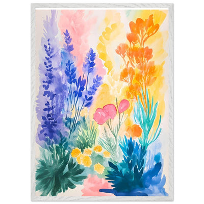 Abstract Floral Garden Matisse - Vibrantwalls