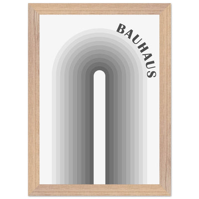 Bauhaus-Style Gradient Arch - Vibrantwalls