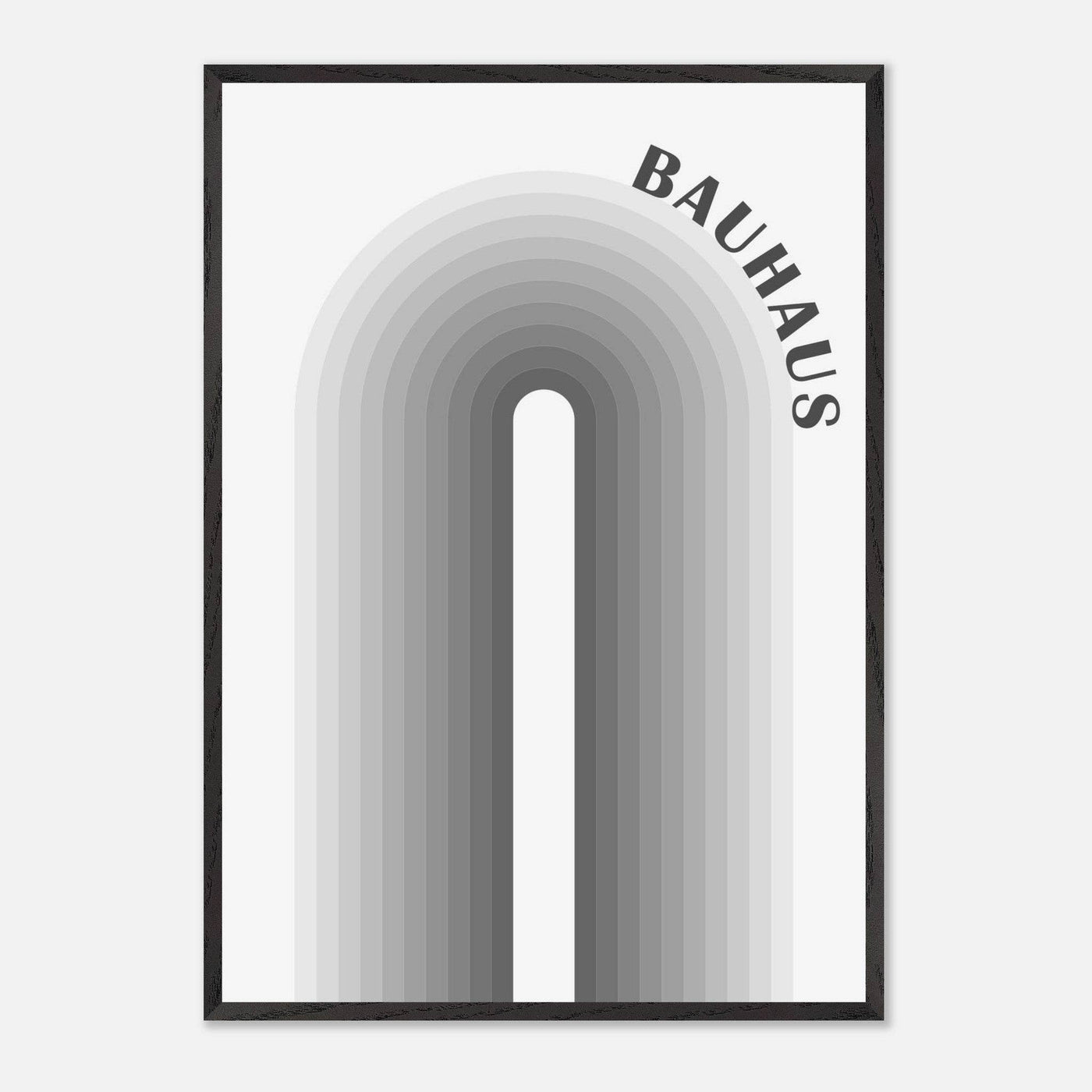 Bauhaus-Style Gradient Arch - Vibrantwalls