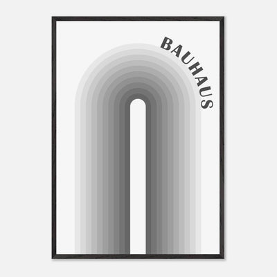 Bauhaus-Style Gradient Arch - Vibrantwalls