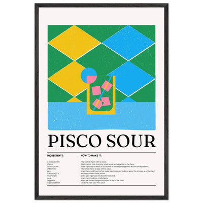 Vibrant Pisco Sour Cocktail Recipe - Vibrantwalls
