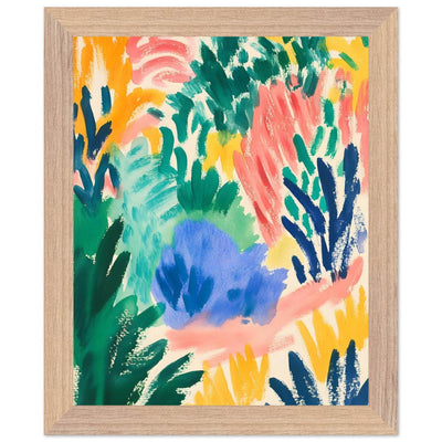 Abstract Floral Delight - Vibrantwalls