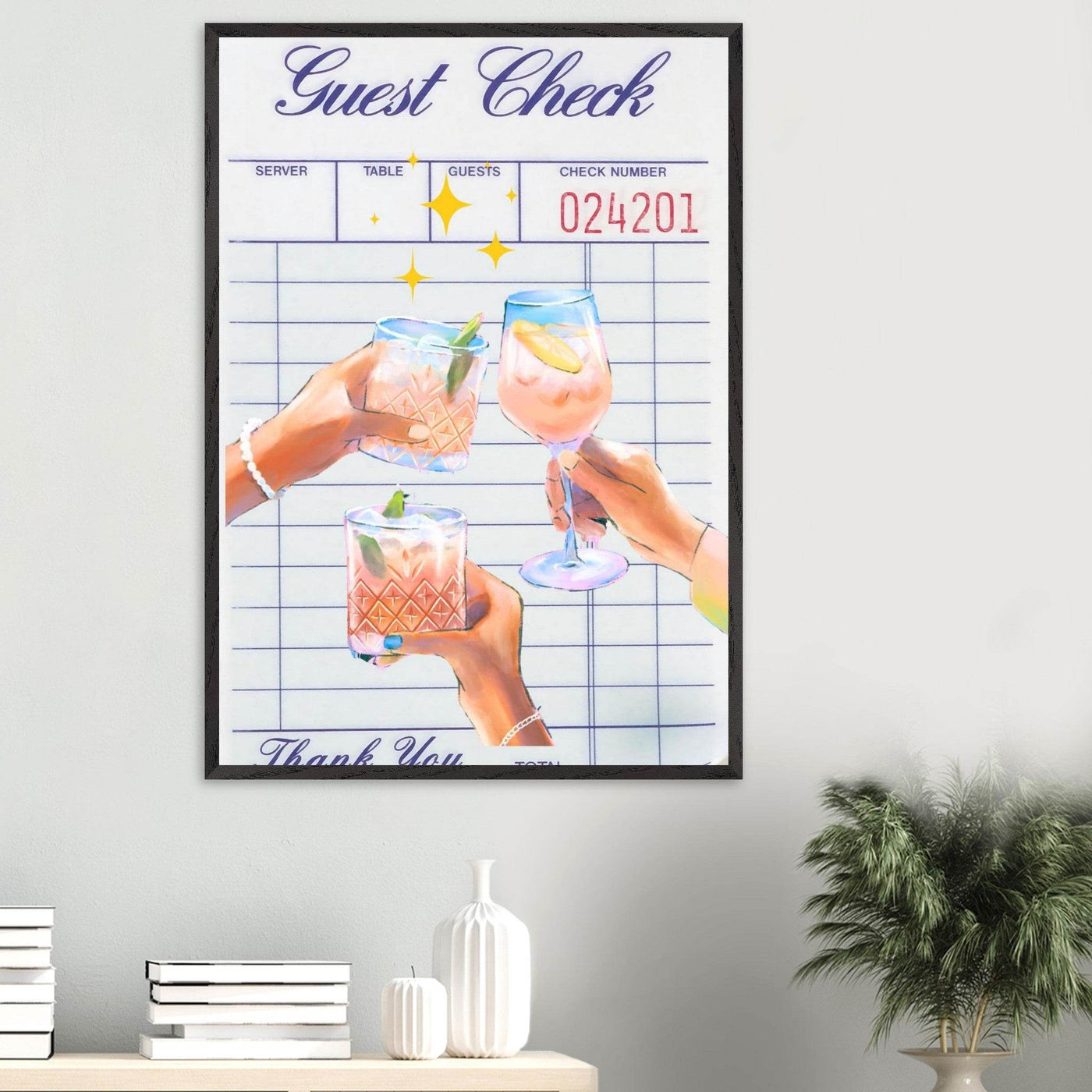 Gin & Tonic Cheers - Vibrantwalls