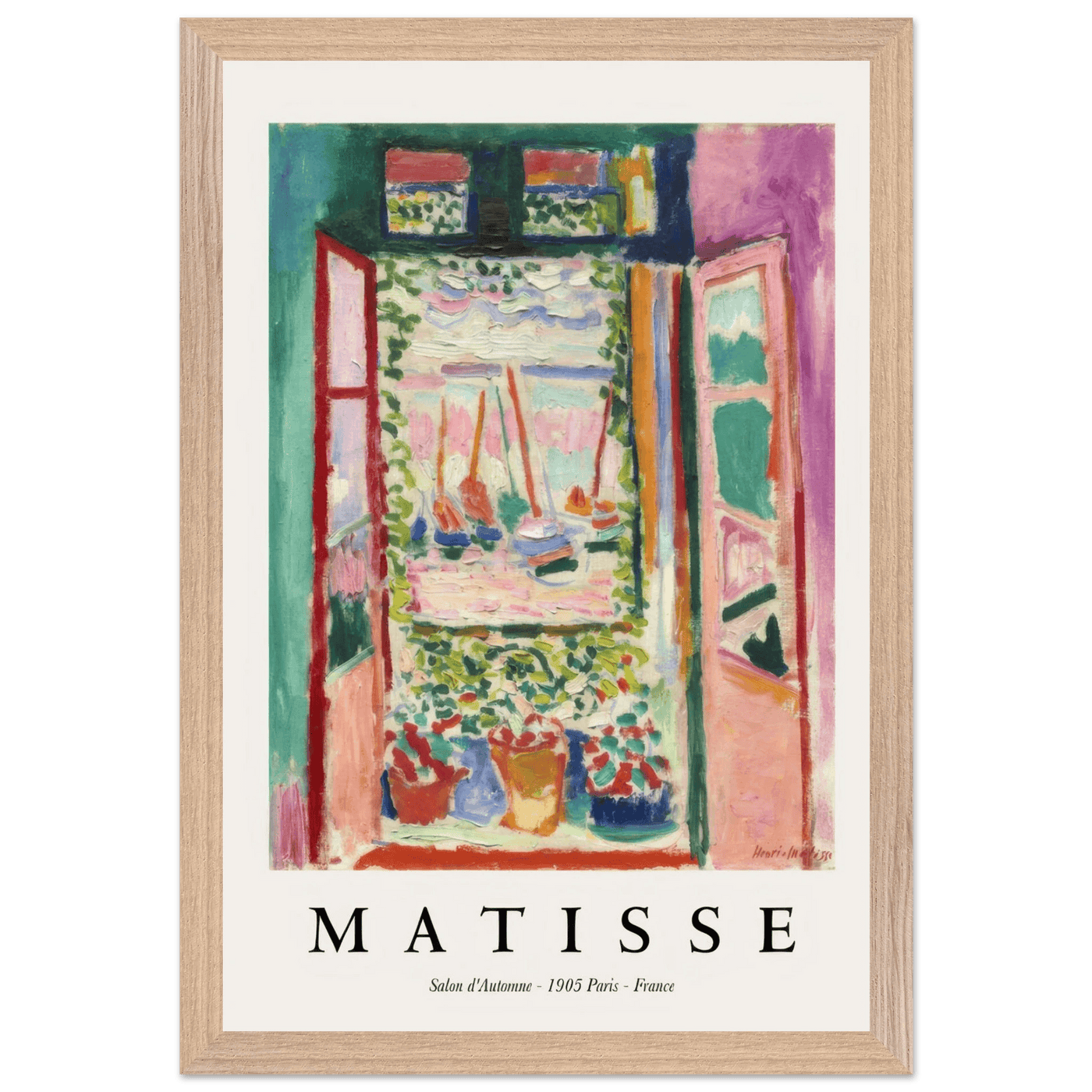 Matisse Open Window Art - Captivating Piece for Modern Decor - Vibrantwalls