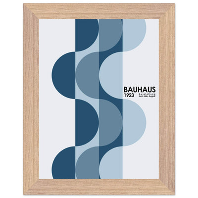 Bauhaus-Style The Blue Design - Vibrantwalls