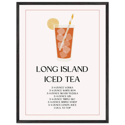 Long Island Iced Tea Recipe Strong Cocktail - Vibrantwalls