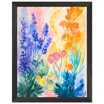 Abstract Floral Garden Matisse - Vibrantwalls