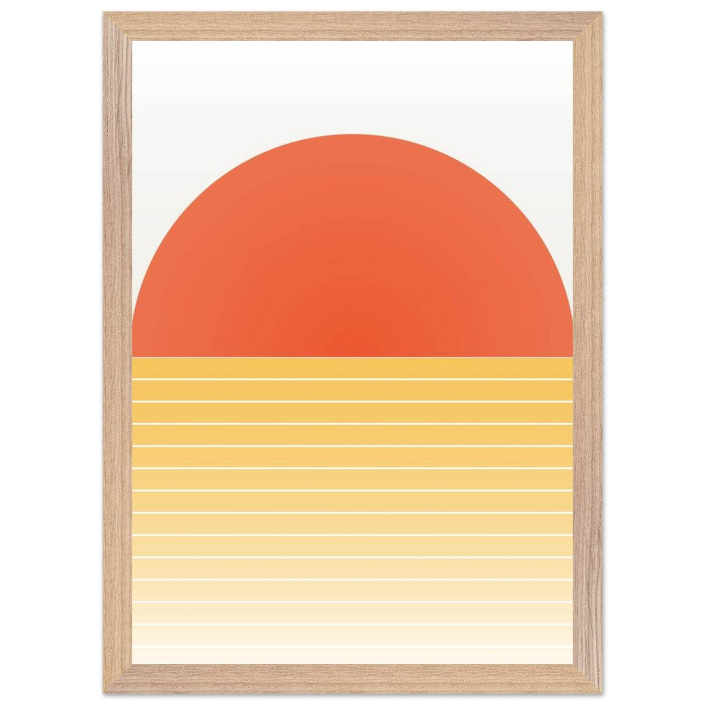 Bauhaus Sunset 1923 - Vibrantwalls