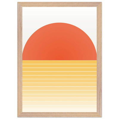 Bauhaus Sunset 1923 - Vibrantwalls