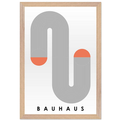 Bauhaus-Style The Blue Tunnel - Vibrantwalls