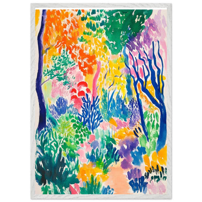 Vibrant Matisse Abstract Garden Joy - Vibrantwalls