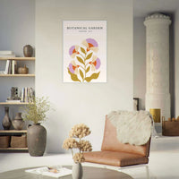 Whimsical Floral Botanical Garden Wall Art - Vibrantwalls