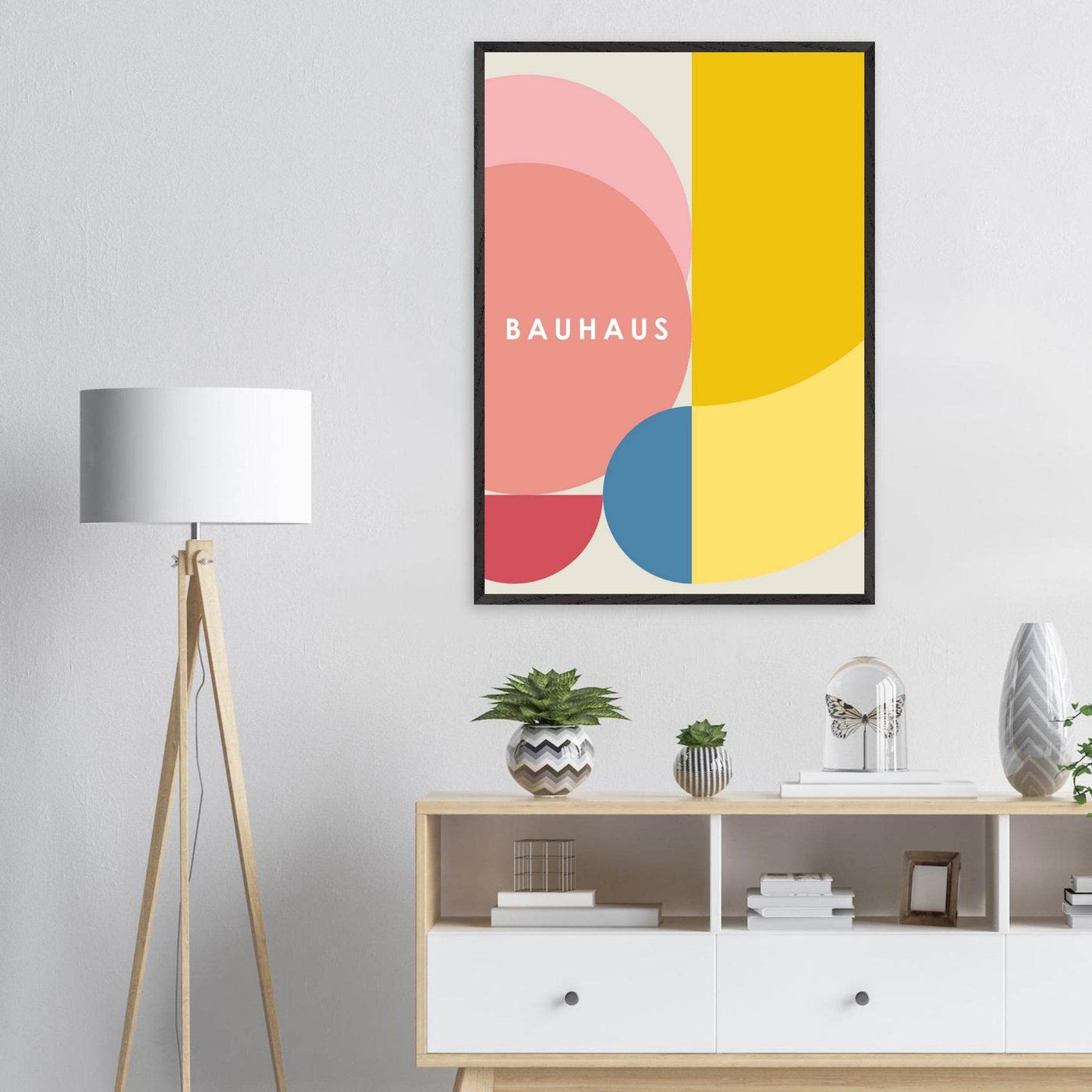 Bauhaus Geometric Art - Embrace Modern Harmony in Design - Vibrantwalls