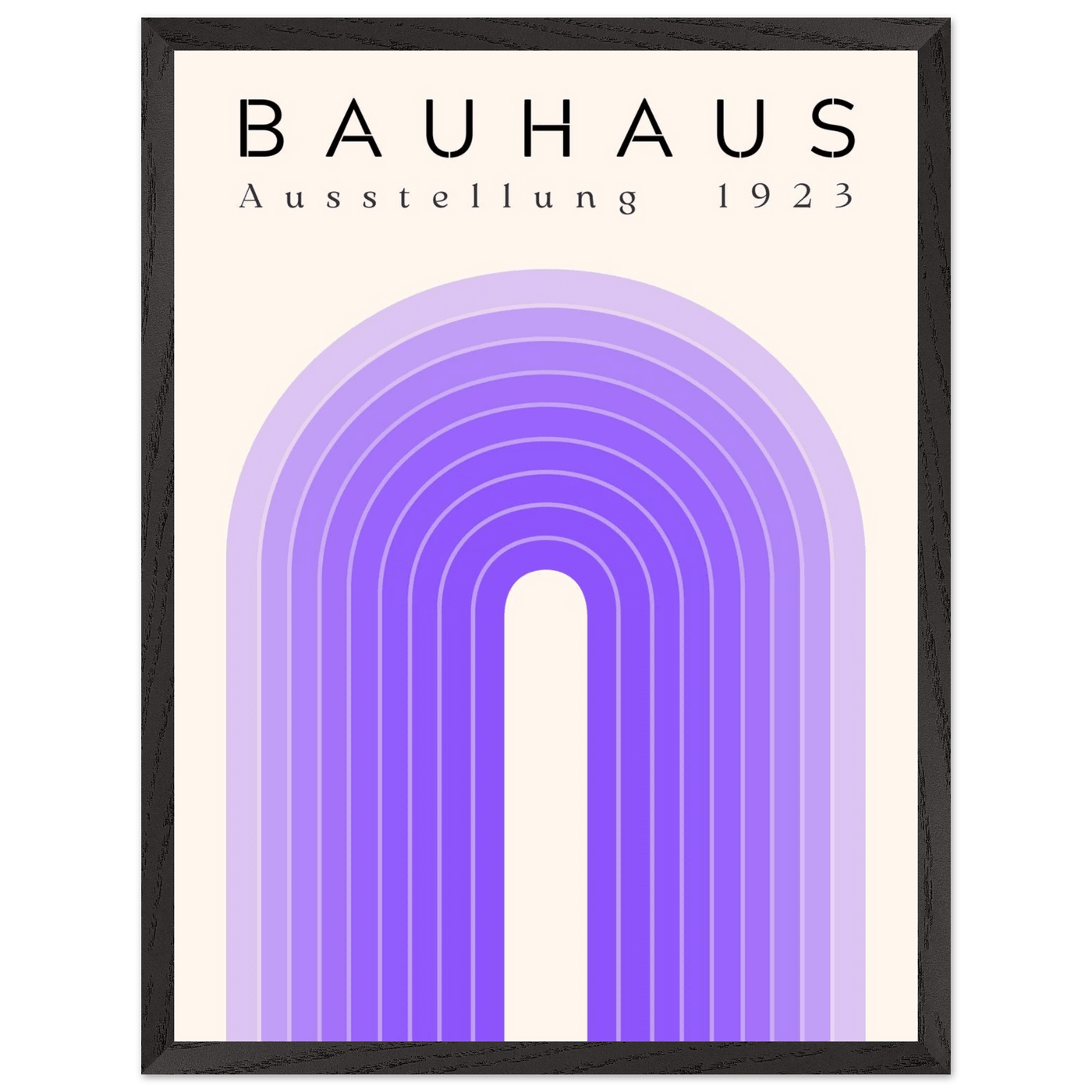 Bauhaus Ausstellung 1923 Violet - Vibrantwalls