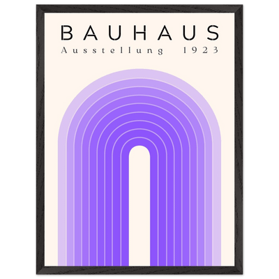 Bauhaus Ausstellung 1923 Violet - Vibrantwalls