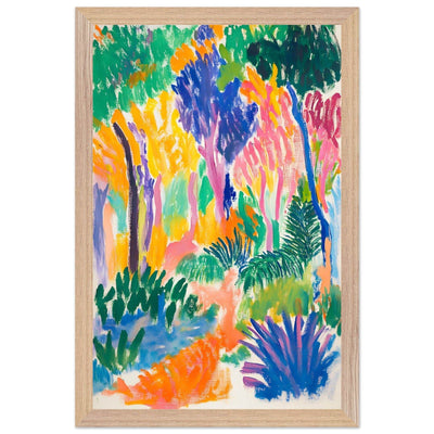 Abstract Foliage Art - Modern Wall Decor for Your Home - Vibrantwalls