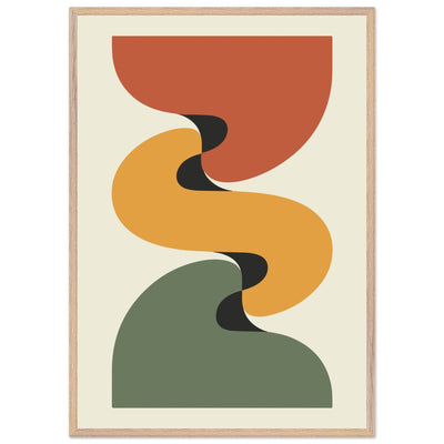 Desert Landscape Abstract - Vibrantwalls