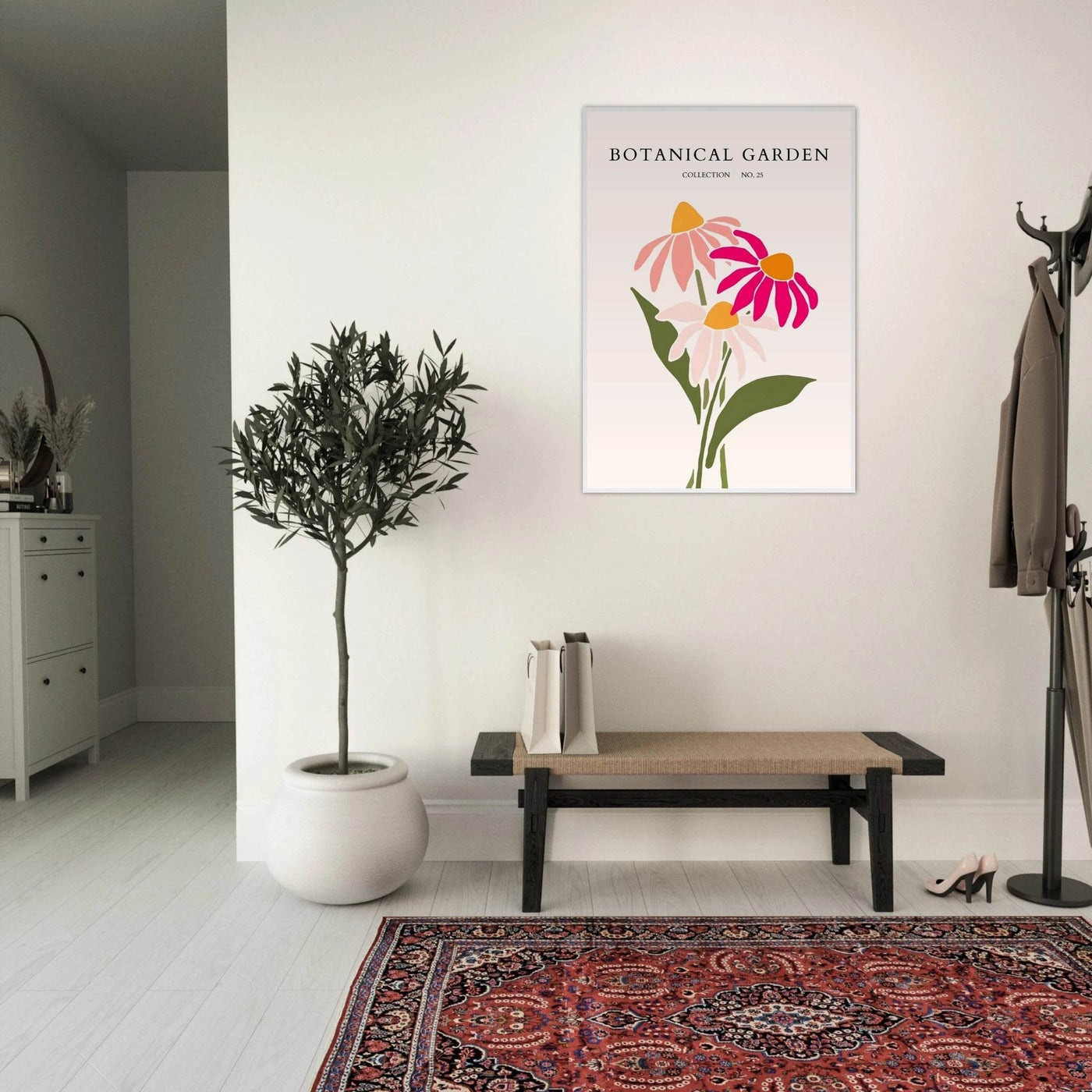 Botanical Garden Collection Framed Posters – Vibrant Floral Art Prints for Nature Lovers | Ready-to-Hang - Vibrantwalls