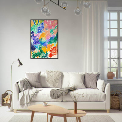 Matisse-Abstract Floral - Vibrantwalls