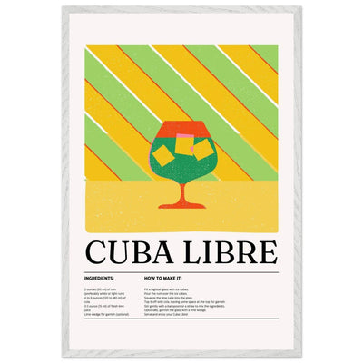 Cuba Libre Cocktail Recipe - Vibrantwalls