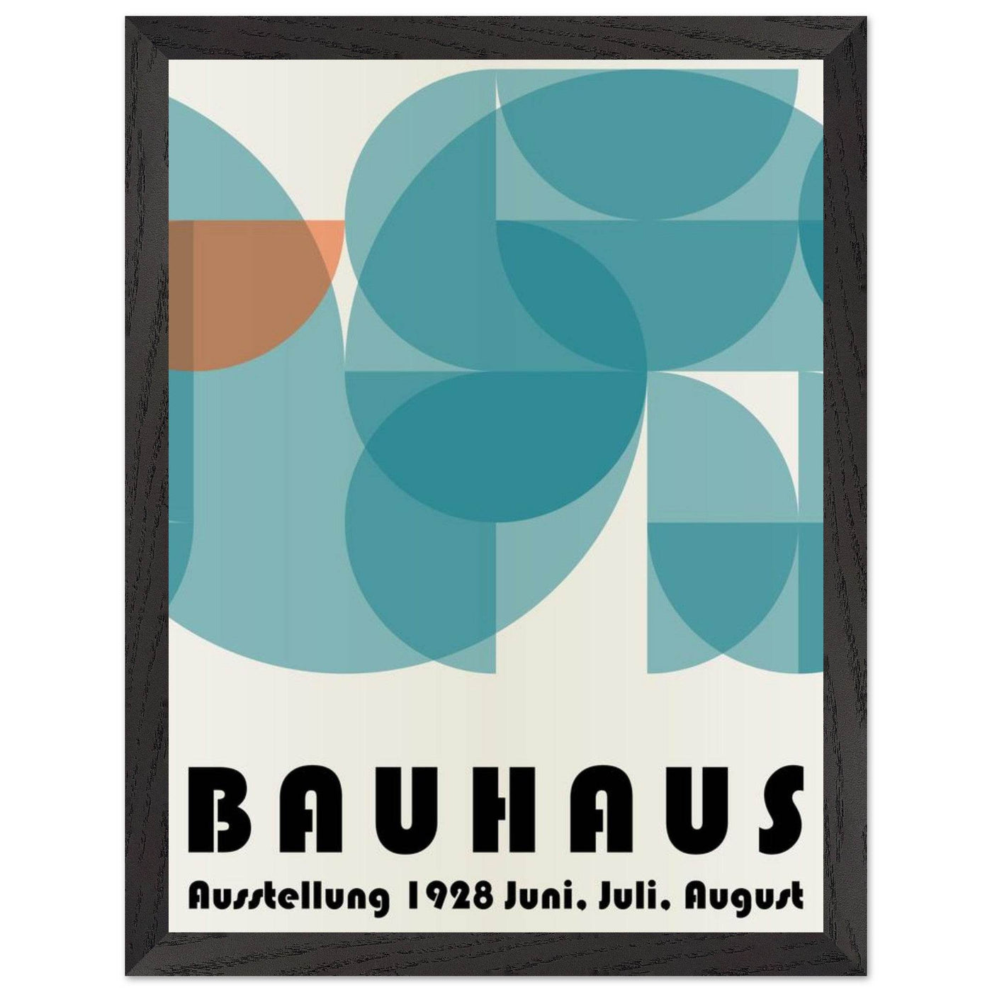 Bauhaus-Style The Blue Tunnel - Vibrantwalls