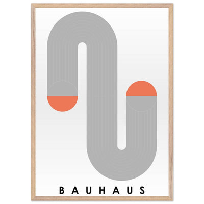 Bauhaus-Style The Blue Tunnel - Vibrantwalls