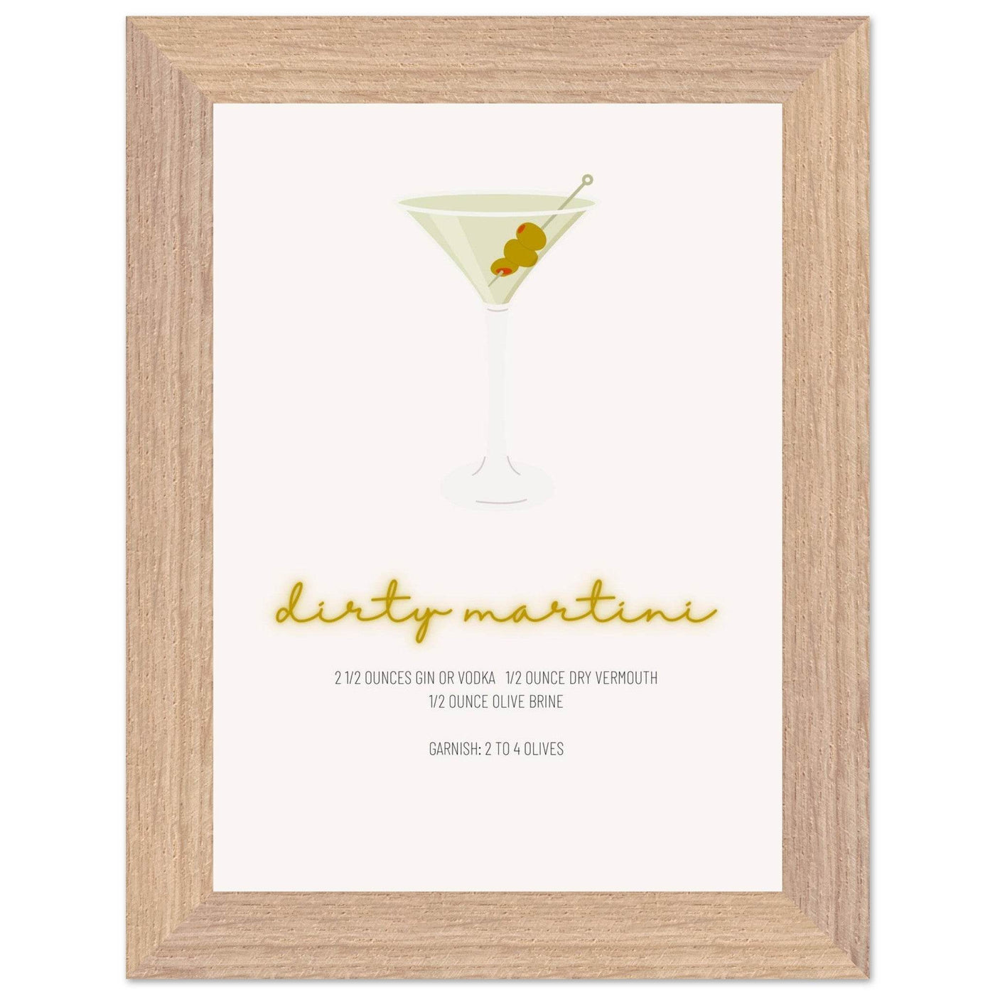 Dirty Martini Recipe - Vibrantwalls