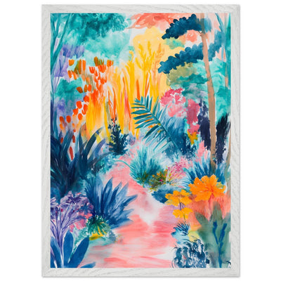 Abstract Tropical Garden Matisse I - Vibrantwalls