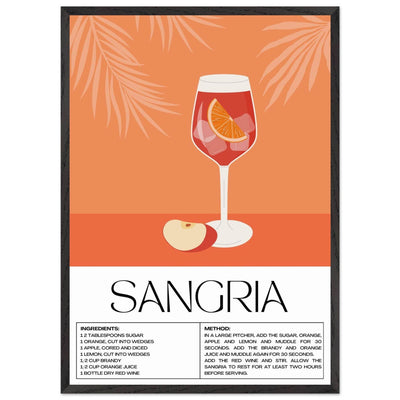 Sangria Cocktail Recipe - Vibrantwalls