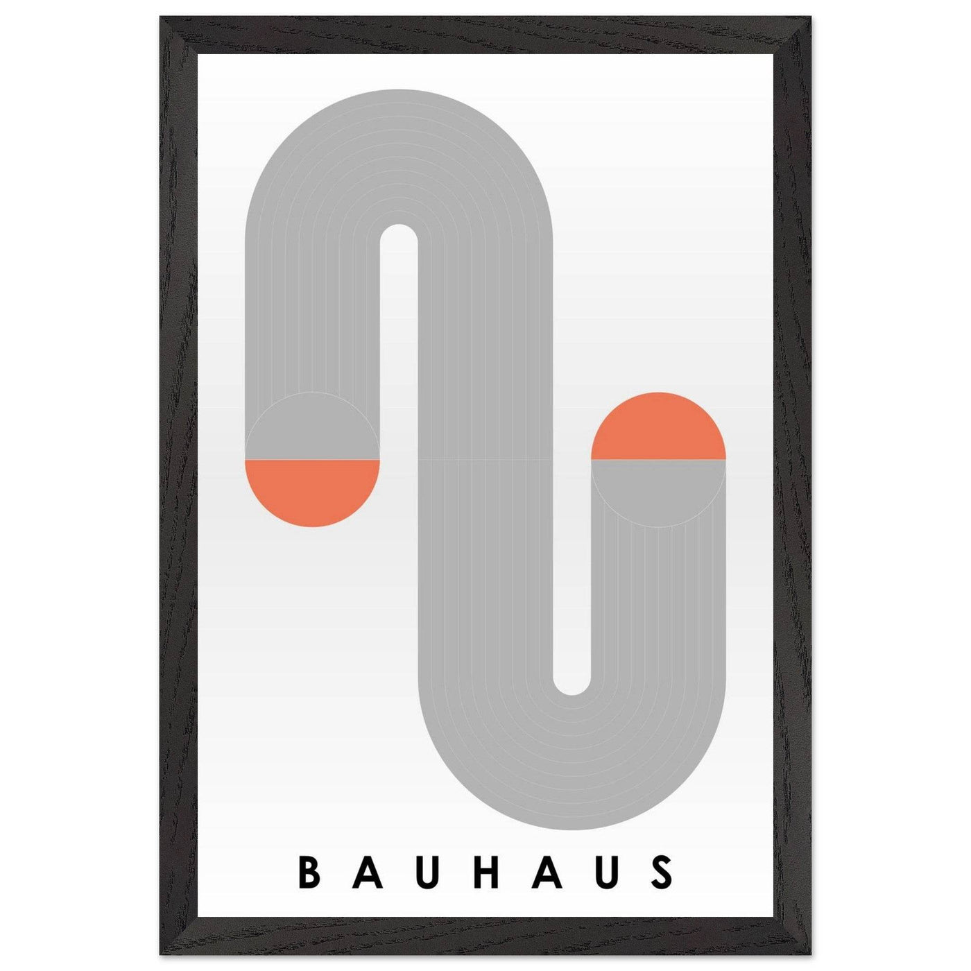 Bauhaus-Style The Blue Tunnel - Vibrantwalls